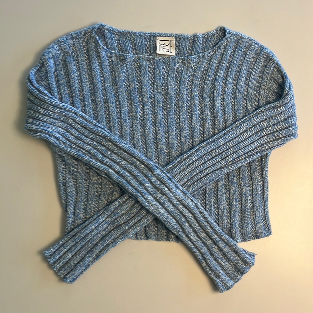 Base range knit cotton shirt